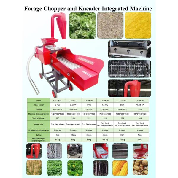 High Productivity Grass Pulping Machine Forage Pulper Rust Resistant