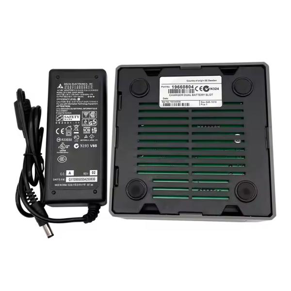 New Trimble Two Bays Dual Slots Charger 53018010 For Trimble R10 R8 S6 S8 SPS985 GPS Battery Total Station Charger By DHL