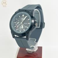 Logo personnalisé Montre minimaliste pour hommes Sport Silicone imperméable à l'eau Luminous Quartz Montres Homme Calendrier d'affaires Montres de poignet