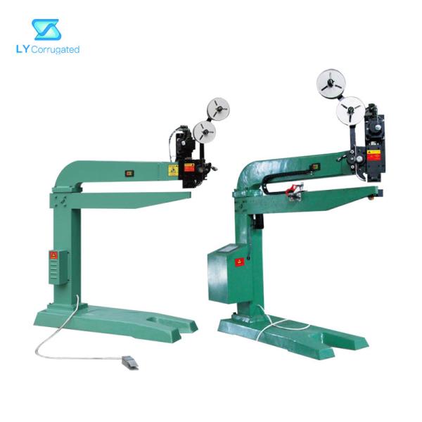 Manual Corrugated Box Making Machine Stitcher 1600mm Sheet Size
