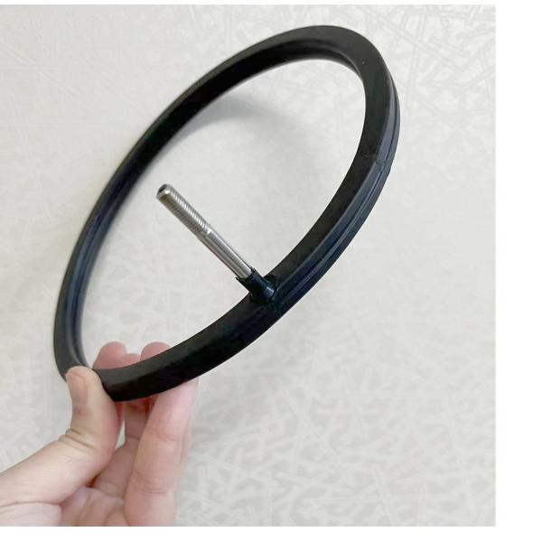 Custom All Size Silicone Rubber Inflatable Door Gasket with 250C Temperature Resistance