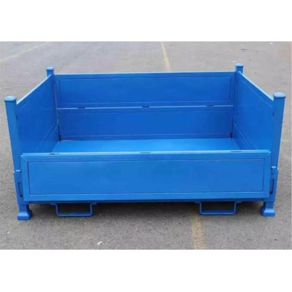 Large Steel Warehouse Stillages Container Pallet Cage For Lifting