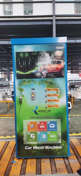 Máquina de lavagem de automóveis de aço galvanizado a quente