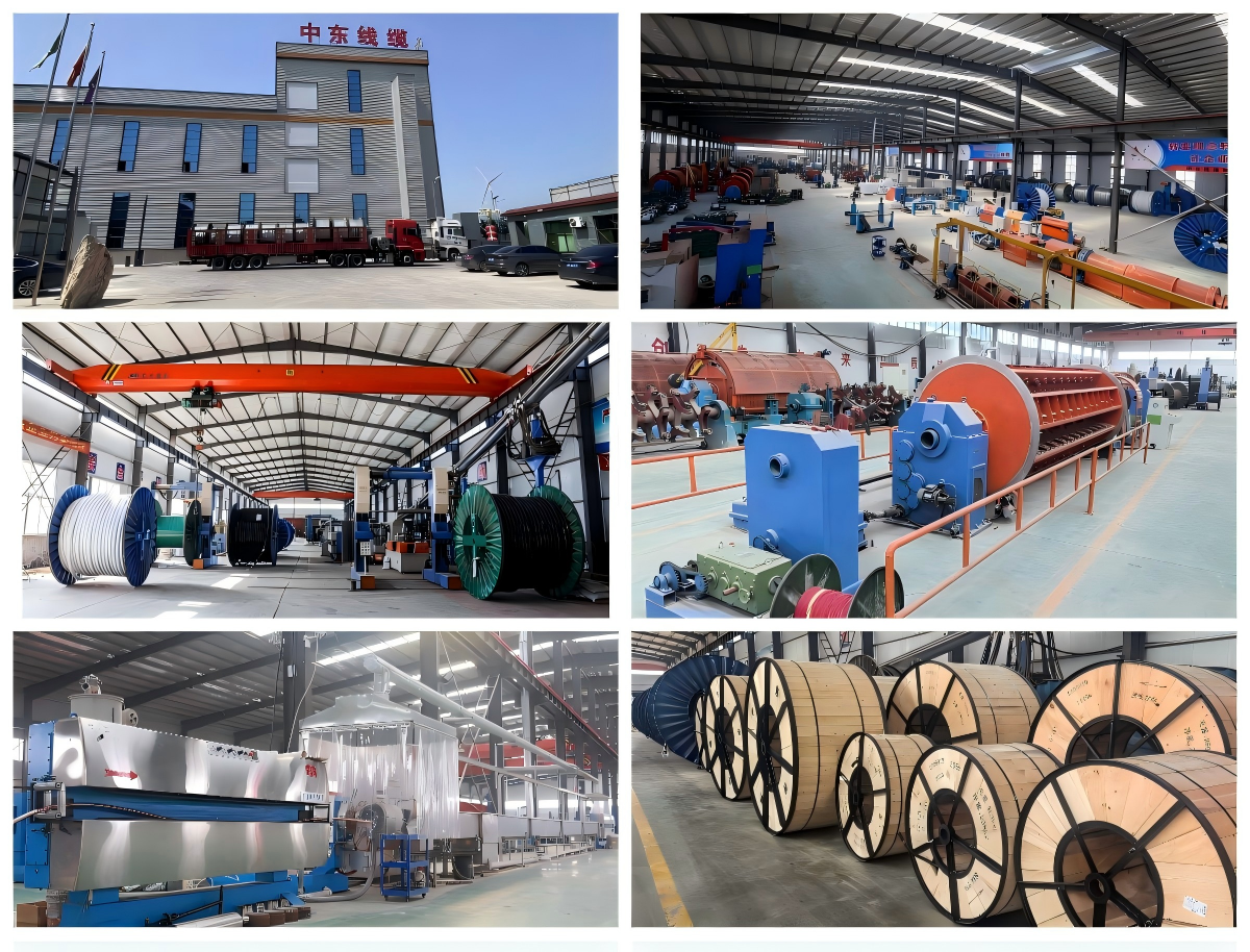 Armoured Fire Resistant Cable 3+1 Core Cu/XLPE/PVC/SWA/PVC for Underground Application