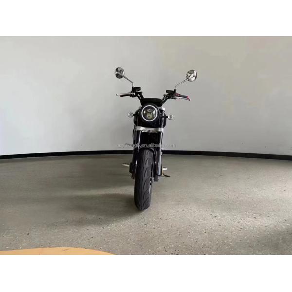 Electric Motorcycle Delivery with Disc Brake and LCD Display 5000W Replaceable Battery