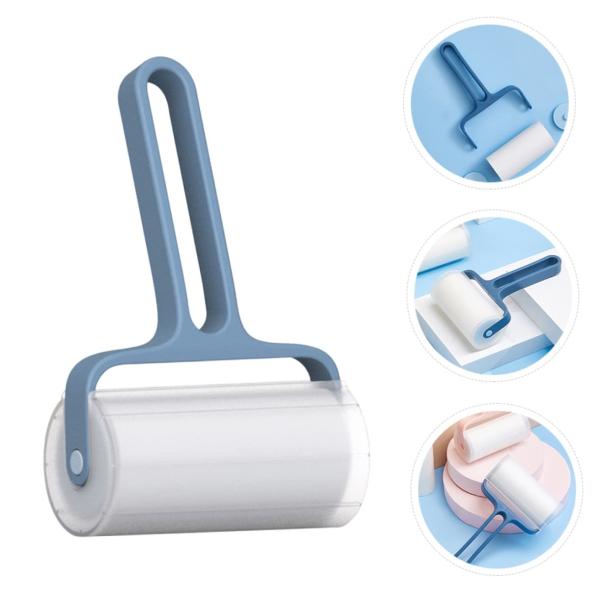 Tearable Roll Paper Sticky Roller Dust Wiper Pet Hair Clothes Carpet Tousle Remover Replaceable Home Cleaning Brush Accessories