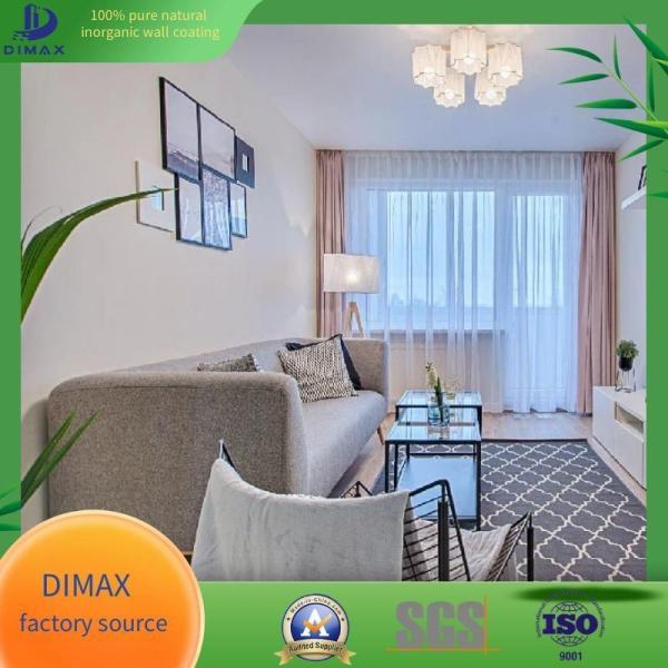 Delicate Touch Inorganic Mineral Wall Coating with Soft Color and Eco Friendly Formula