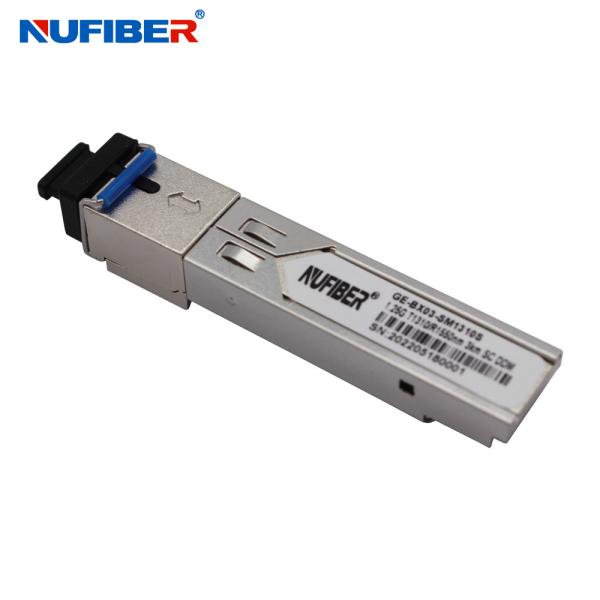 Bidi SC 3km 1G WDM Optical Fiber Transceiver Module SFP 1.25g