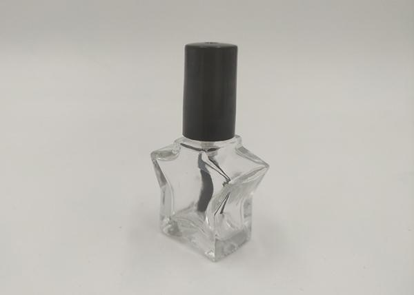 Empty Star Shape Small Nail Polish Bottle Glass Material Easy To Carry