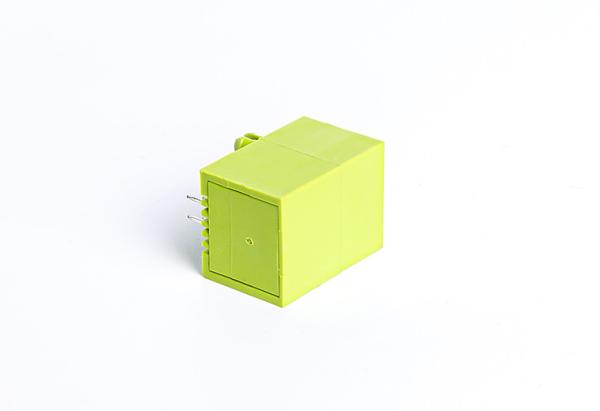 Mini RJ11 Female Connector Tab Down Side Entry 6 Position 4 Contacts Plastic Housing