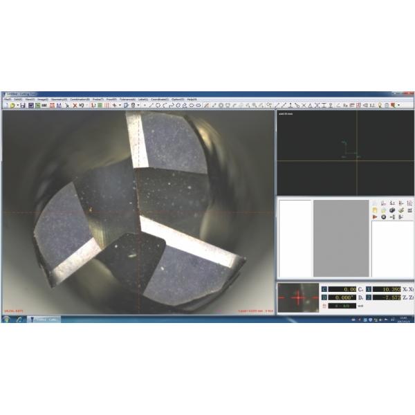 Universal Tool Inspection System Featuring 80mm X-Axis, 60mm Y-Axis Travel, and 60mm Z-Axis Measuring Range