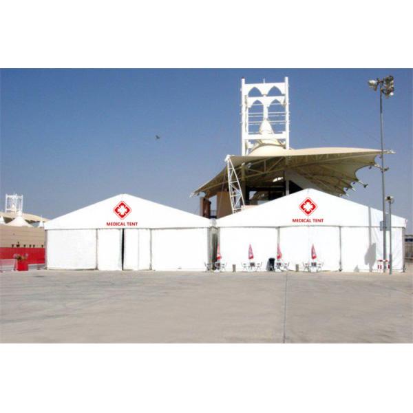 White Water Proof Hospital Tent Isolation Emergency Shelter 20x50 Aluminum Frame