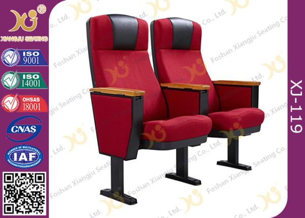 Metal Frame Auditorium Theater Seating 5 Years Warranty Concert Hall Seating