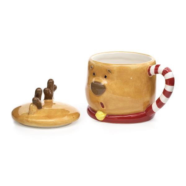 Керамические кофейные кружки в форме оленя 3D 5