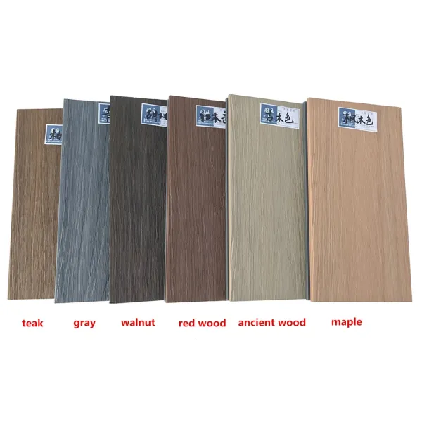 Outdoor Co-Extrusion WPC Flooring Capped Wood Plastic Composite Waterproof Decking