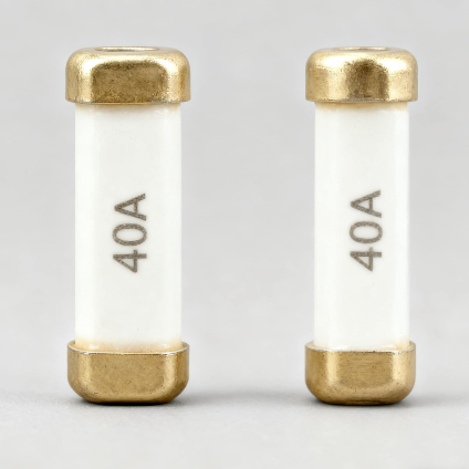 Ceramic Tube R1032  Fusible Resistors Time Lag Fuse For Slow Blow Circuit Safety