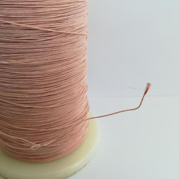Alambre de alta frecuencia cubierto de seda 0.20m m de Ustc Litz para el transformador corriente