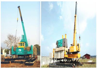 Three Type Hydraulic Piling Machine , Hydraulic Rotary Drilling Rig