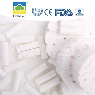 rolo de algodão estéril de 8mm/de 10mm, nenhuma certificação médica dental do ISO do rolo de algodão da mancha