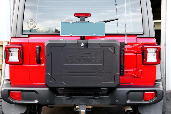 Aluminum Car Trunk Storage Box for Jeep Wrangler JL Off-Road Style Large Capacity