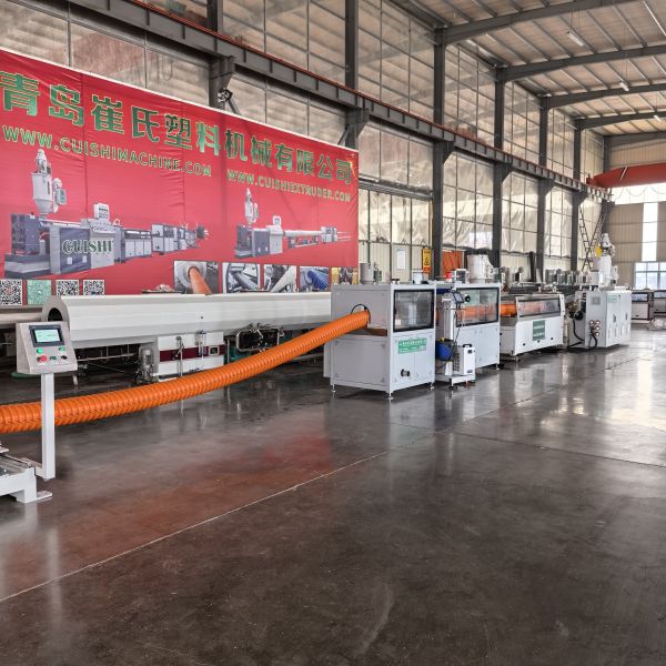 Automatic Carbon Spiral Tube Making Machine for Underground Telecom and Power Cable Conduit Production