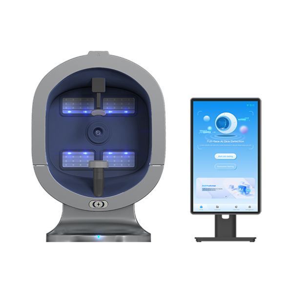 9 Spectrum 36 Millions Pixels 3D AI 2 In 1 Scalp Examination Facial Analyzer Machine