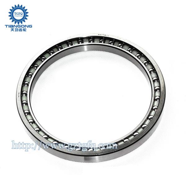 Rolamentos de esferas angulares do contato de Bearing 176x216x22mm da máquina escavadora BA176-1