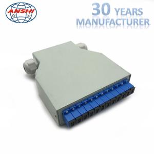 Metal Material Fiber Optic Box Waterproof Terminal Box Sc Capacity 129 * 130 *