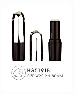 Tubo do bálsamo de bordo do batom de Recylable PP Diamond Lipstick Case Cosmetic Packaging