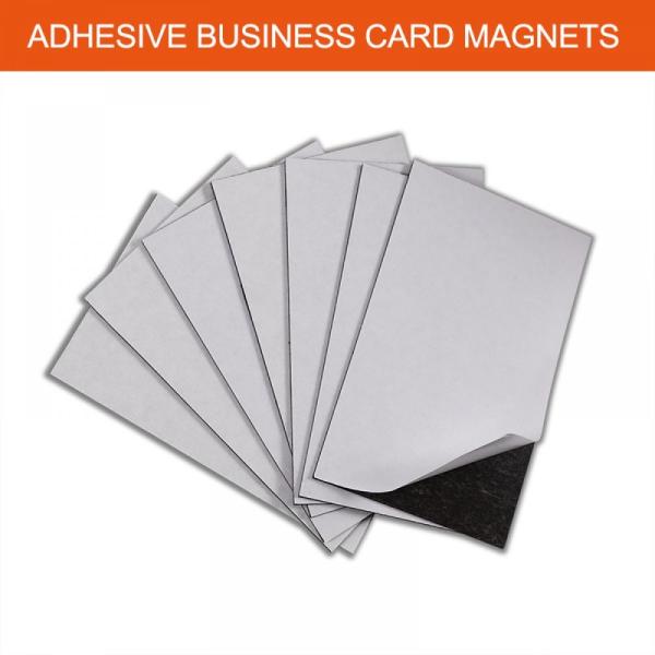 Custom Size Self Adhesive Business Card Magnets 4x6 6x8''