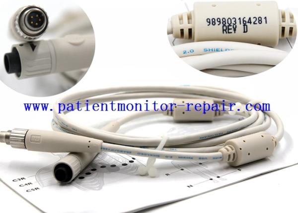 Referência paciente médica durável 989803164281 do cabo da data do IEC USB de Pagewriter TC dos acessórios do equipamento