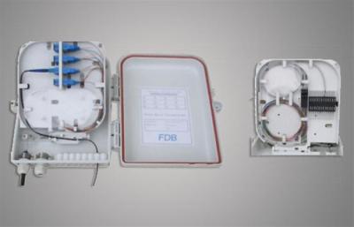 ABS, caixa terminal fixada na parede da fibra óptica FTTH do núcleo do PC 16 mini