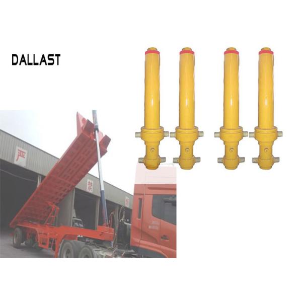 Single Acting Dump Truck Hydraulic Cylinder Sleeve Telescopic FC