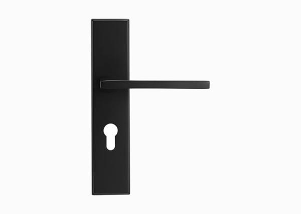 130mm 63mm Brass Modern Internal Door Handles For Wooden Doors