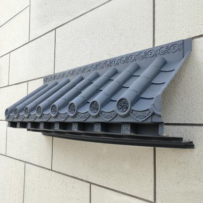 Easy Installation Frame Chinese Traditional Roof Plastic Tiles