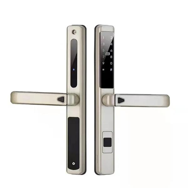 S616 IP65 Waterproof WiFi Smart Fingerprint Door Lock Aluminum Alloy