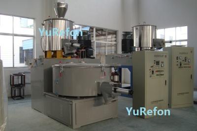 RKC Temperature Control PVC Mixer Machine , Plastic PVC High Speed Heater Cooler Mixer