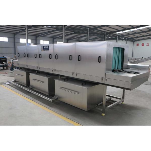 Advanced Stainless Steel CW-03 Crate/Container Cleaning Machine with Integrated Model
