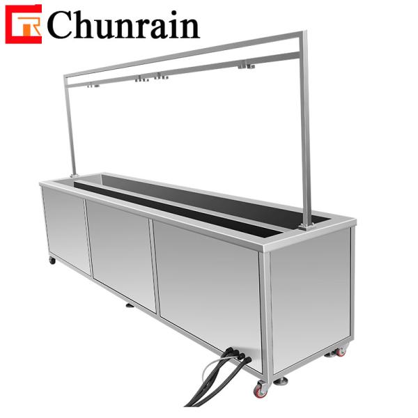 Chunrain CR-2036T 2 Meter Cleaning Tank Ultrasonic Cleaner For Dirty Window Blind Curtain