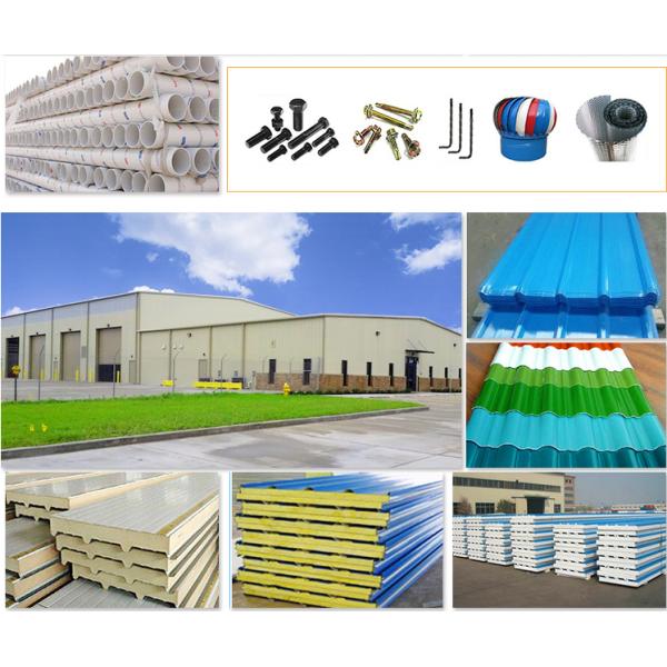 Durable Prefabricated Steel Structure / Prefab Steel Frame House Quick Installation