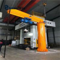 Colonne électrique personnalisée Jib Crane montée 360 degrés de rotation avec élévateur de chaîne électrique