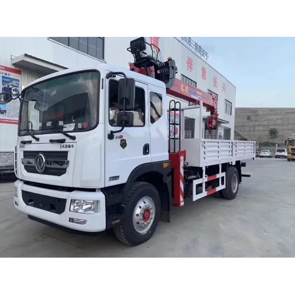 FAW 10 Tons Heavy-Duty Tow Truck with Crane