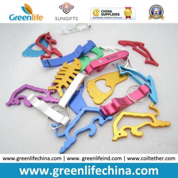 Aluminum Fashionable Various Animal Shapes Promotional Bottle Openers