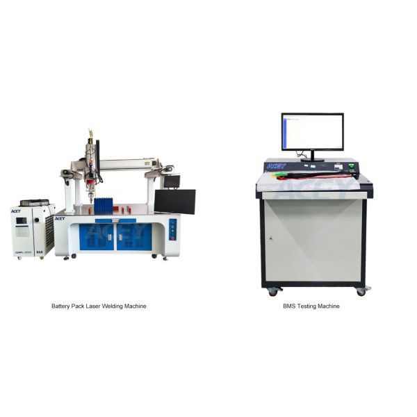 Semi Automatic Prismatic Battery Pack Assembly Line For ESS
