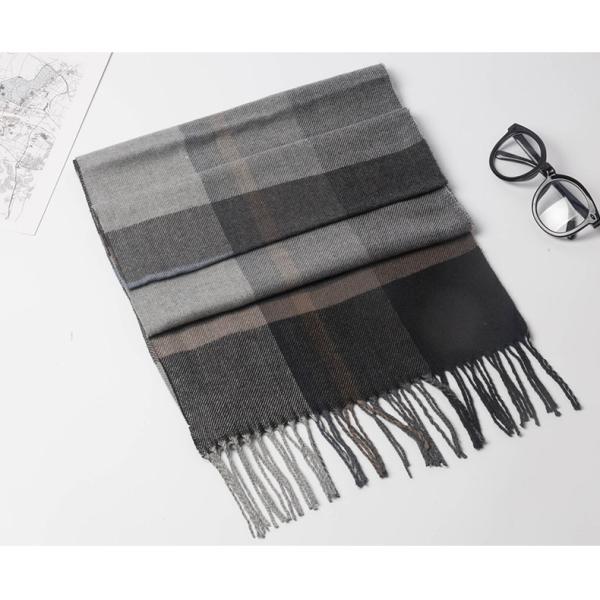 Unique Patterned Winter Flight Scarf for Adults Customizable Polyester/Cotton Blend