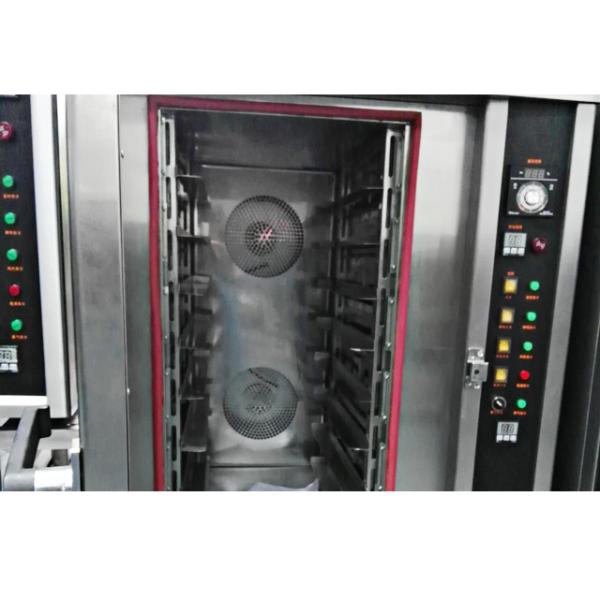 Распаровщик конвекции Боилерлесс 8 слоев счетчика времени циркуляции воздуха нержавеющей стали горячего