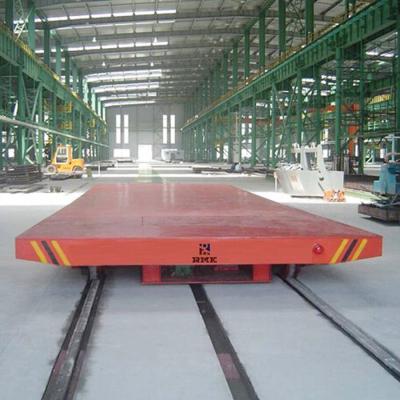 Motor personalizado da C.C. 20 toneladas de carro de transferência industrial da estrada de ferro do lingote de aço