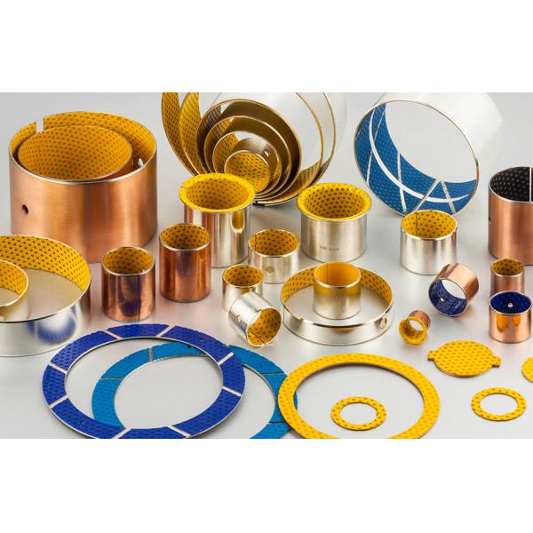 Coated Self Lubricating Plain Bearing DMFW Bushing
