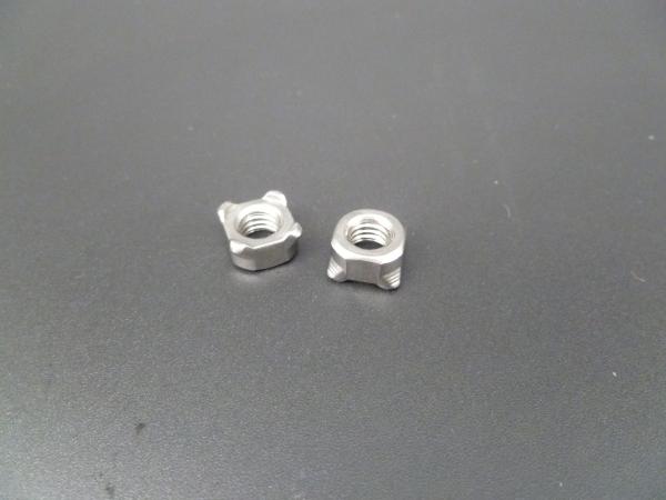 M4-0.7 Carbon Steel DIN 928 Square Weld Nut,Plain surface,Grade 8