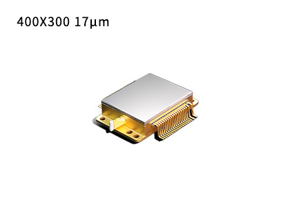 400x300 Resolution 17μm Pixel Size Uncooled FPA Thermal Imaging Detector with